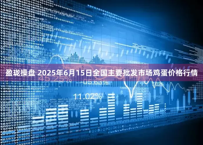 盈珑操盘 2025年6月15日全国主要批发市场鸡蛋价格行情